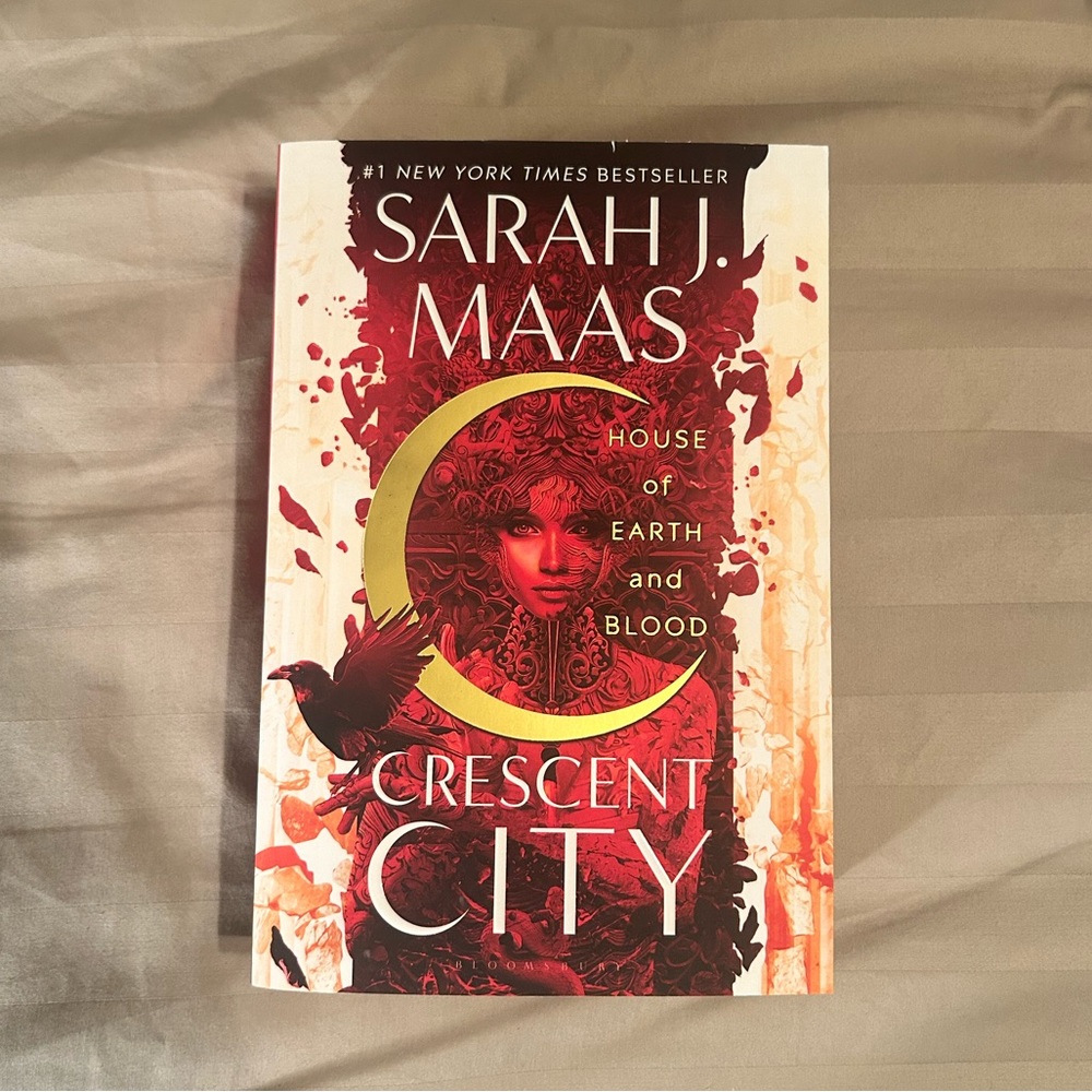 Crescent city paperback book.